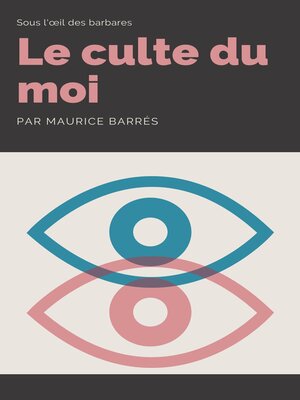 cover image of Le Culte du Moi